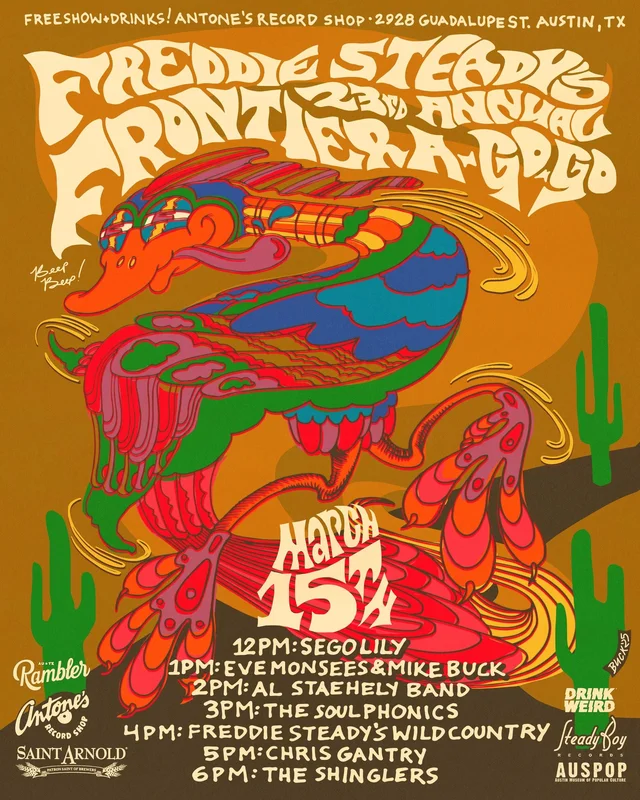 Freddie Steady's 23rd Annual Frontier A GoGo - 2025 (Poster)