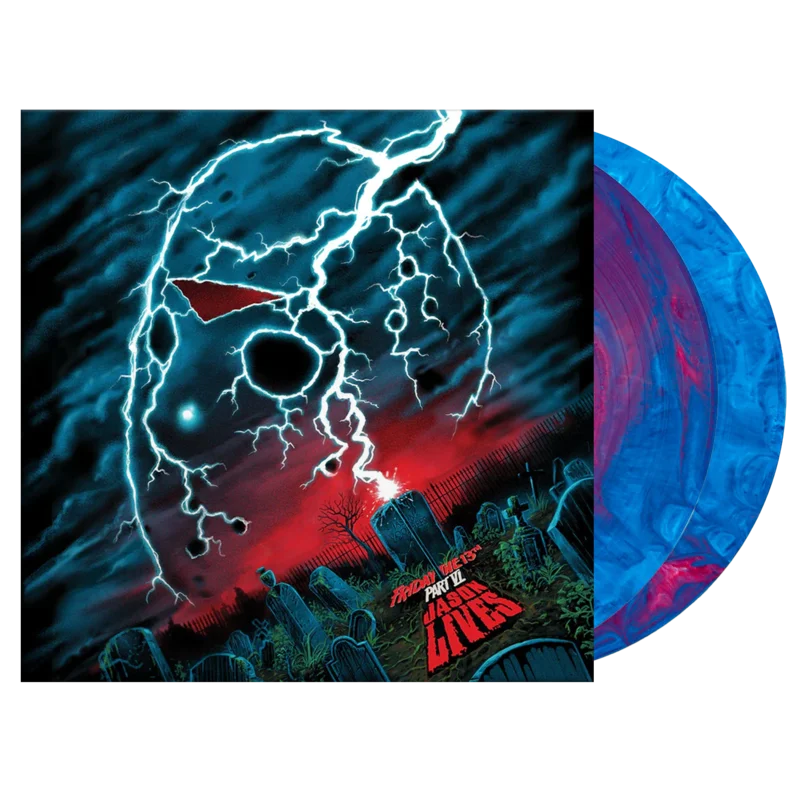 Friday the 13th Part Vi: Jason Lives (Electric Blue and Pink) - Vinyl Soundtrack
