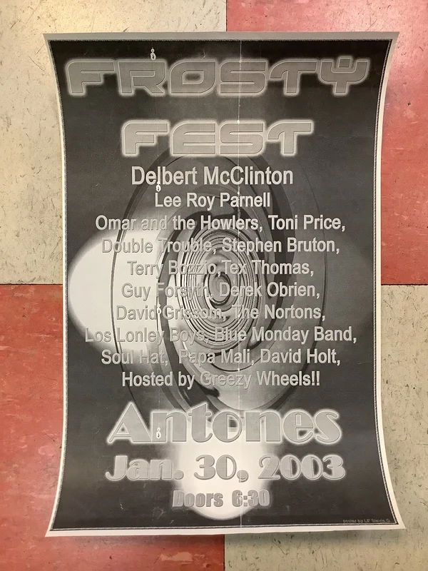 Frosty Fest at Antone's Nightclub - 2003 (Poster)