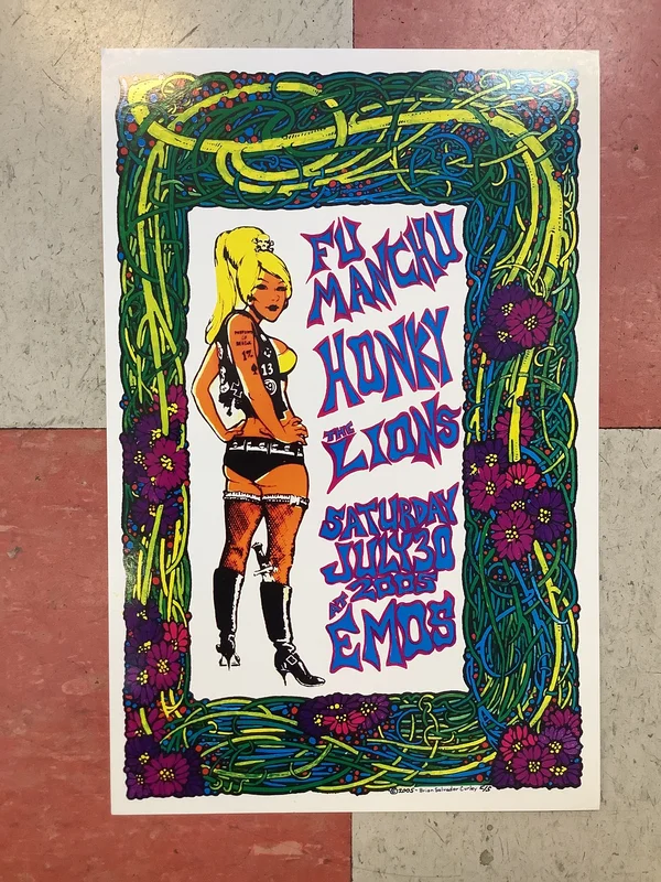 Fu Manchu at Emo's - 2005 (Poster)