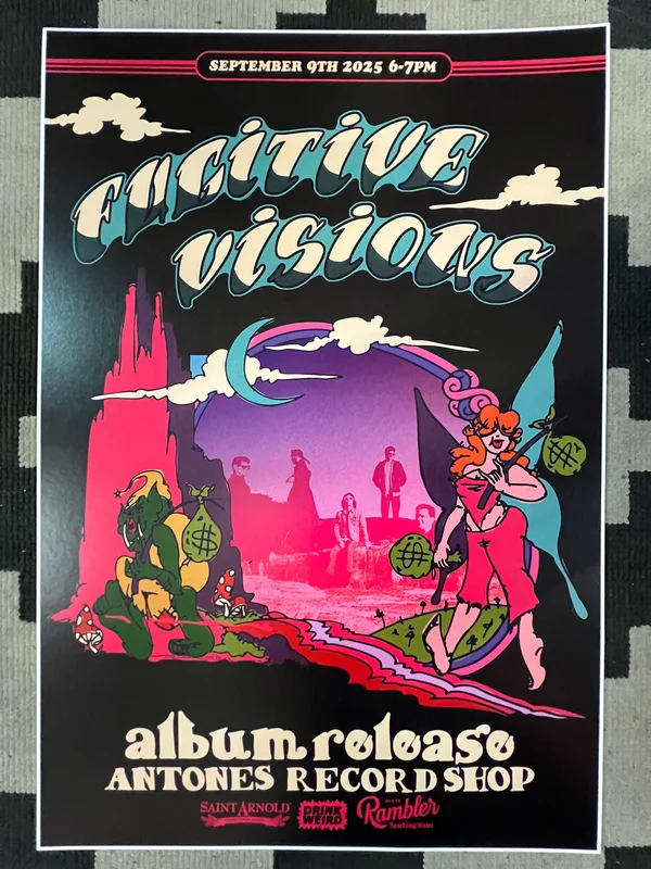 Fugitive Visions In-Store - 2025 (Poster)