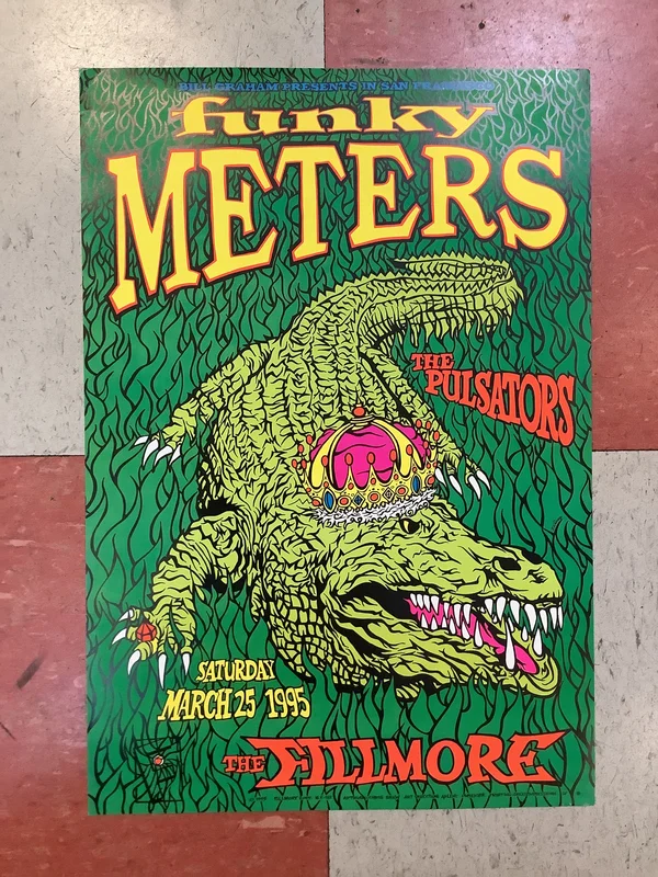Funky Meters at The Fillmore - 1995 (Poster)