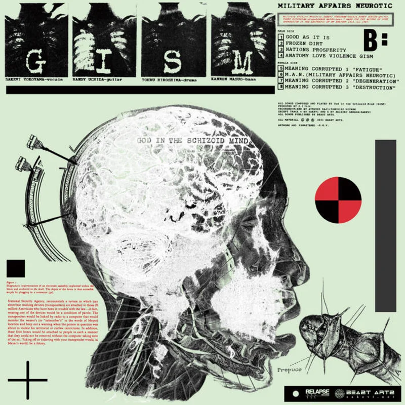 G.I.S.M. - Military Affairs Neurotic LP