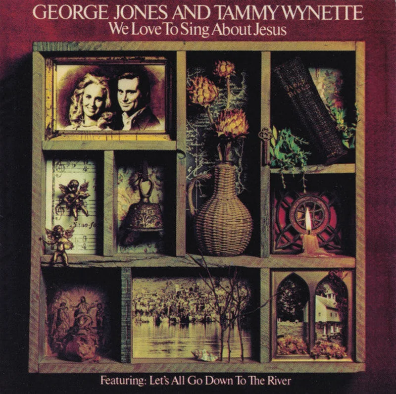 George Jones And Tammy Wynette* - We Love To Sing About Jesus (CD)