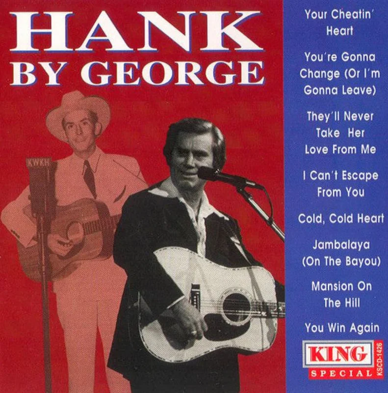 George Jones  - Hank By George - George Jones Sings Hank Williams (CD)