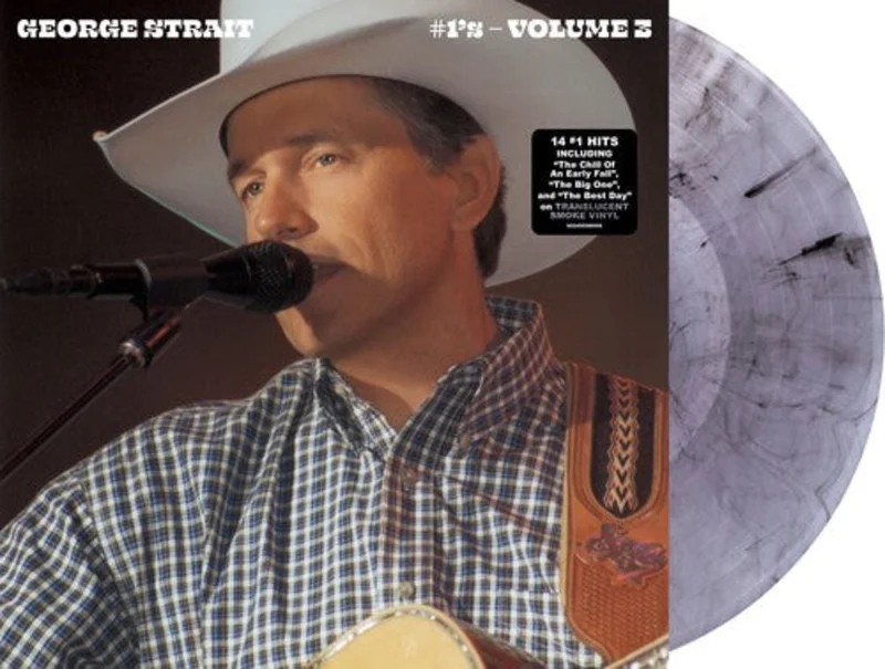 George Strait-#1's Vol. 3 (Clear Smoke Vinyl) (LP)