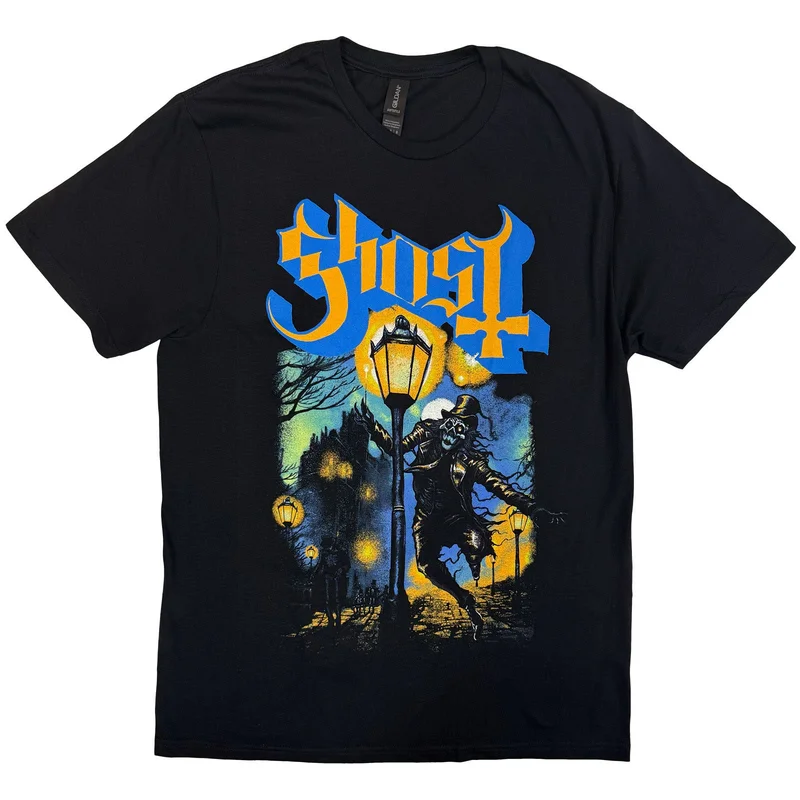 Ghost Unisex T-Shirt: The Lamplighter Black