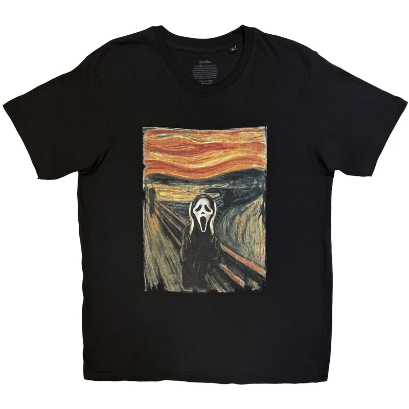 Ghostface Unisex T-Shirt: Scream Painting Black