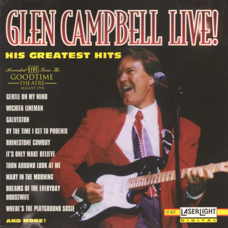 Glen Campbell - Glen Campbell Live! His Greatest Hits (CD)