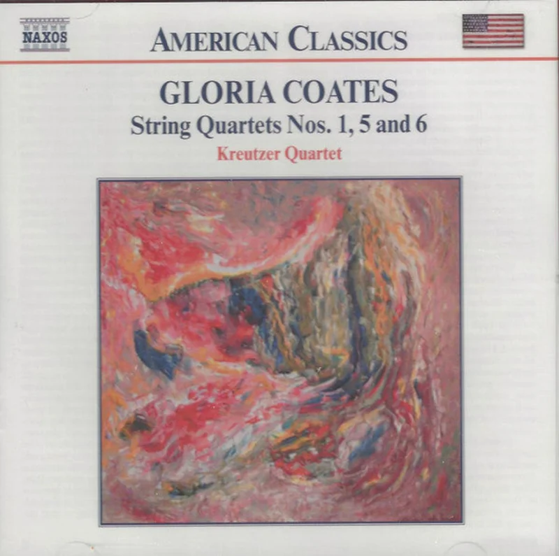 Gloria Coates - The Kreutzer Quartet - String Quartets Nos. 1, 5 And 6 (CD)