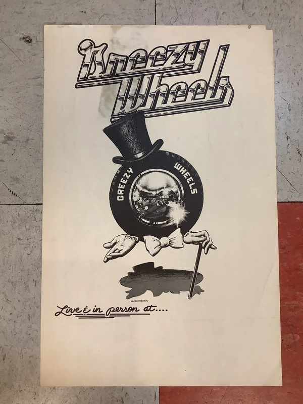 Greezy Wheels live in person at... - 1976 (Poster)