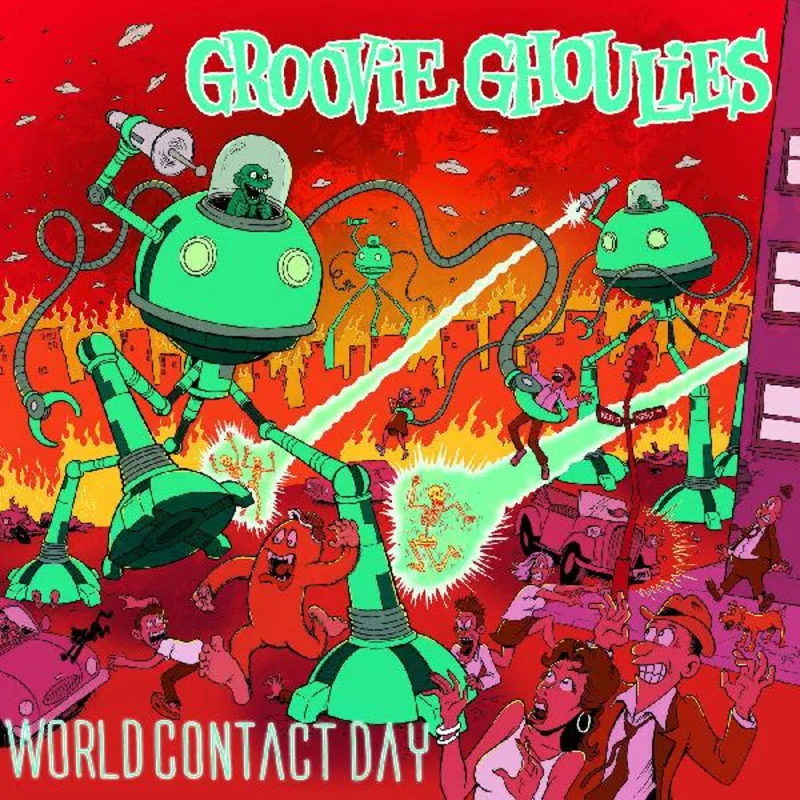 Groovie Ghoulies - World Contact Day LP