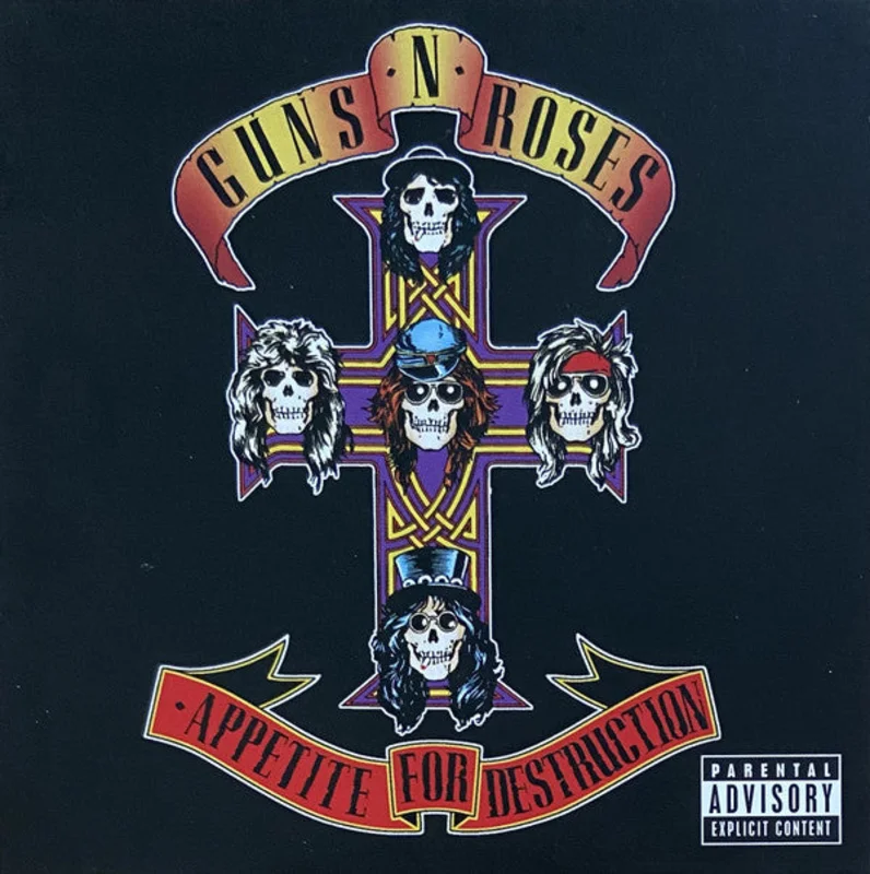 Guns N' Roses - Appetite For Destruction (CD, Album, RE, RM)
