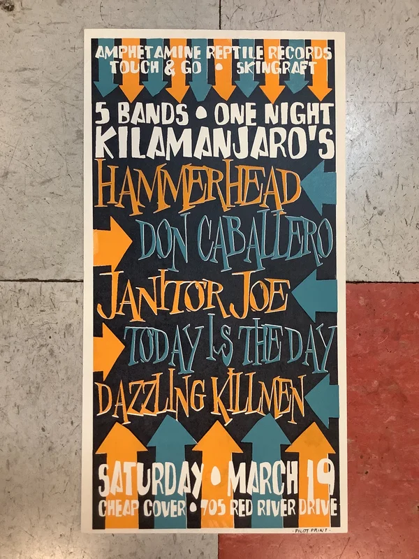 Hammerhead at Kilamanjaro's (Poster)