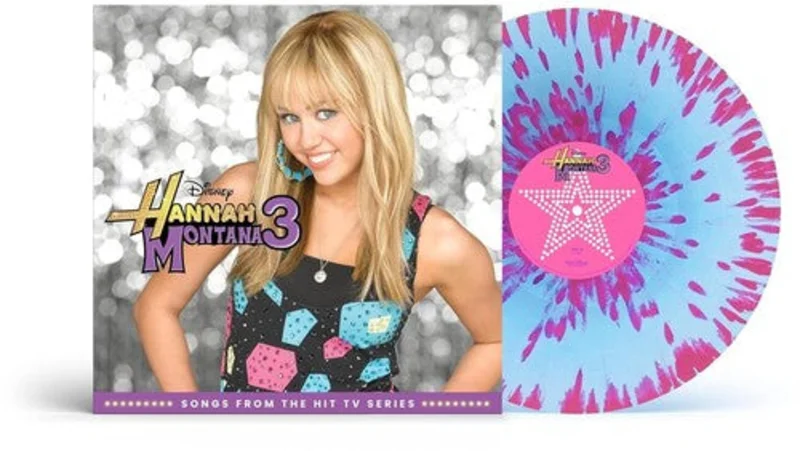 Hannah Montana-Hannah Montana 3 (Original Soundtrack) (Pink Splatter Vinyl) (LP)