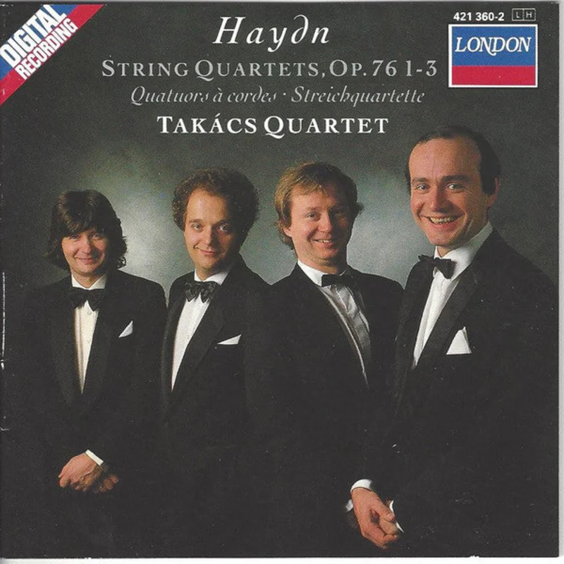 Haydn* - Takcs Quartet - String Quartets, Op. 76 1-3 (CD)