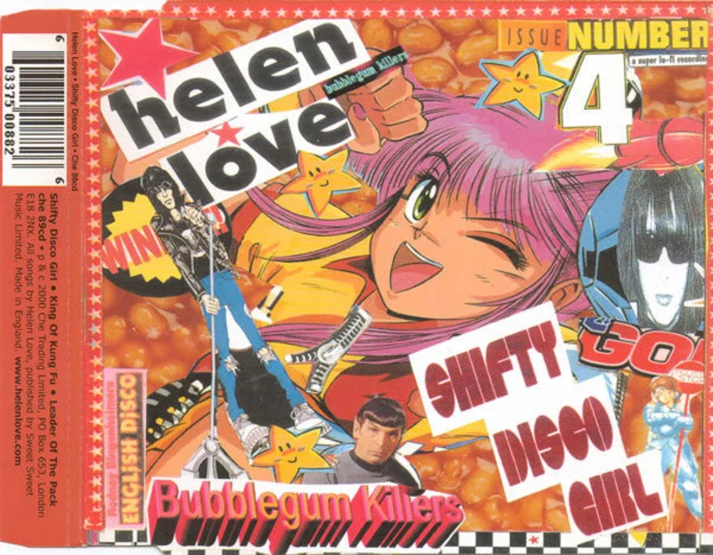 Helen Love - Shifty Disco Girl (CD)