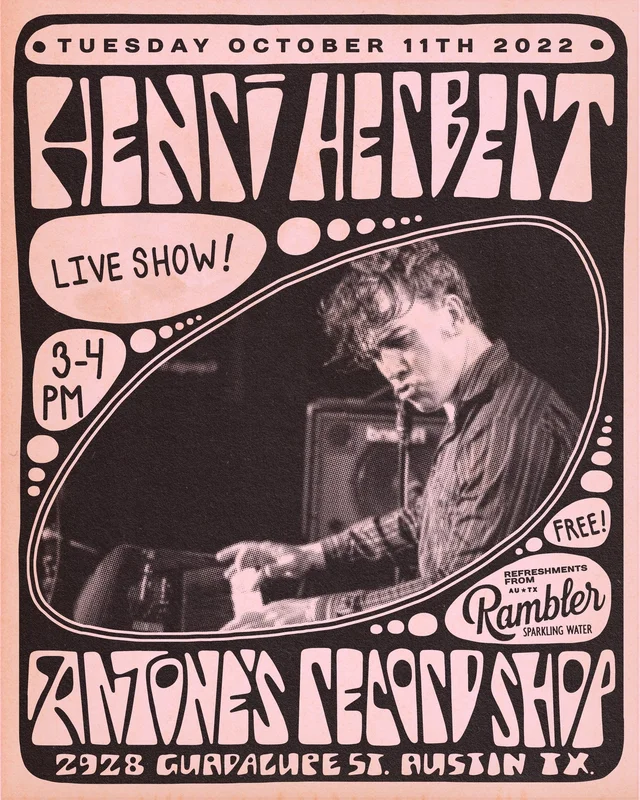 Henri Herbert In-Store - 2022 (Poster)