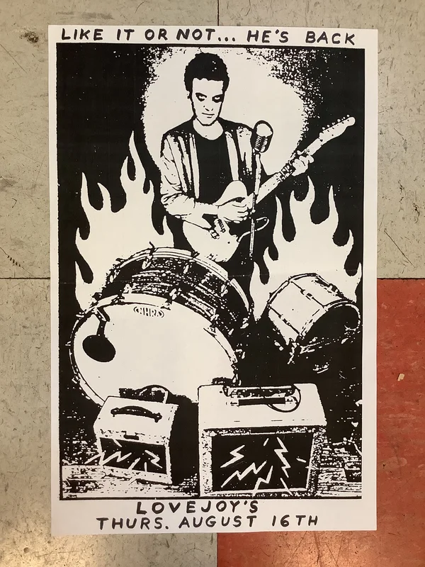 Homer Henderson at Lovejoy's (Poster)