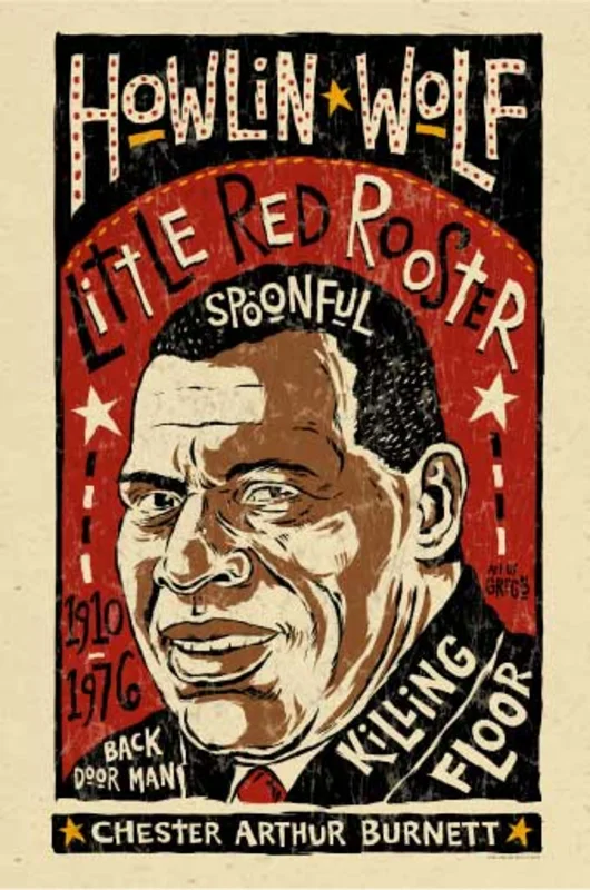 Howlin' Wolf - Mojohand Poster