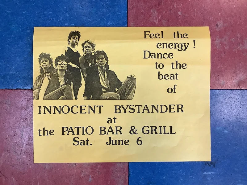 Innocent Bystander at The Patio Bar & Grill (Poster)