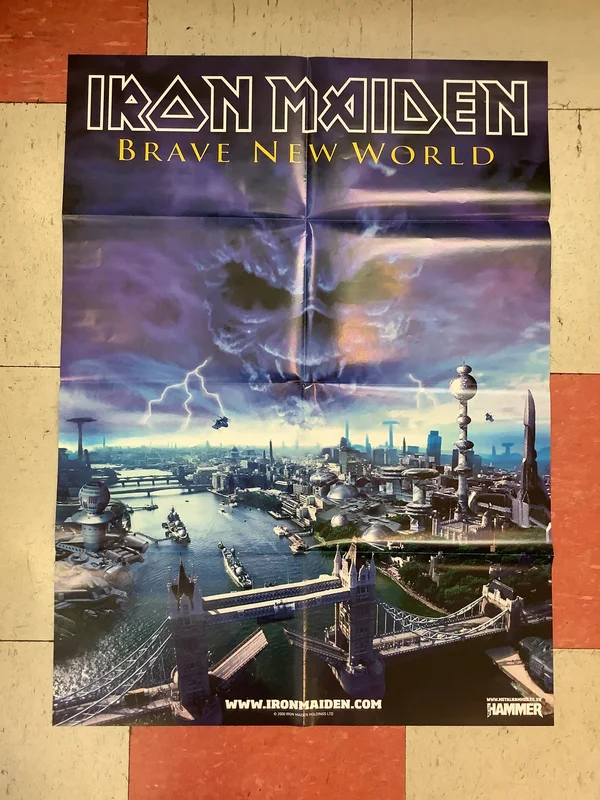 Iron Maiden "A Matter of Life and Death"/"Brave New World" (Poster)
