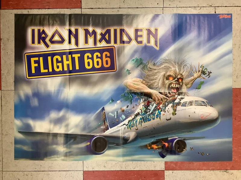 Iron Maiden Flight 666 (Poster)
