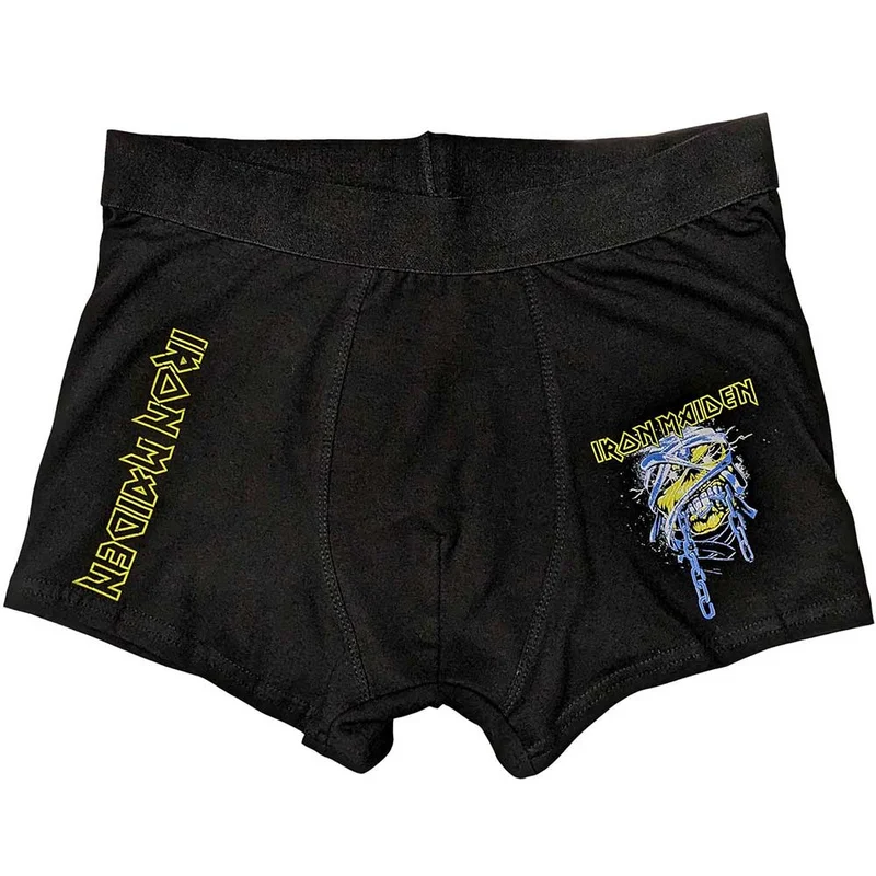 Iron Maiden Unisex Boxers: Powerslave Head Large