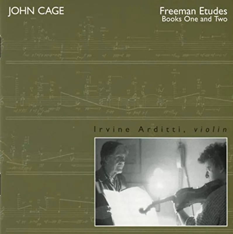 Irvine Arditti - Freeman Etudes Books one and Two [CD]