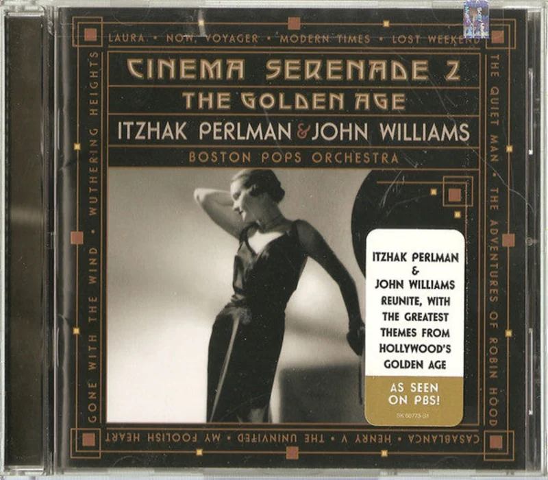 Itzhak Perlman, John Williams , Boston Pops Orchestra - Cinema Serenade 2 (CD)