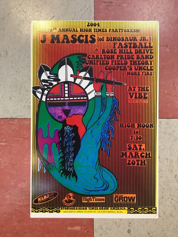 J Mascis at The Vibe - 2004 (Poster)