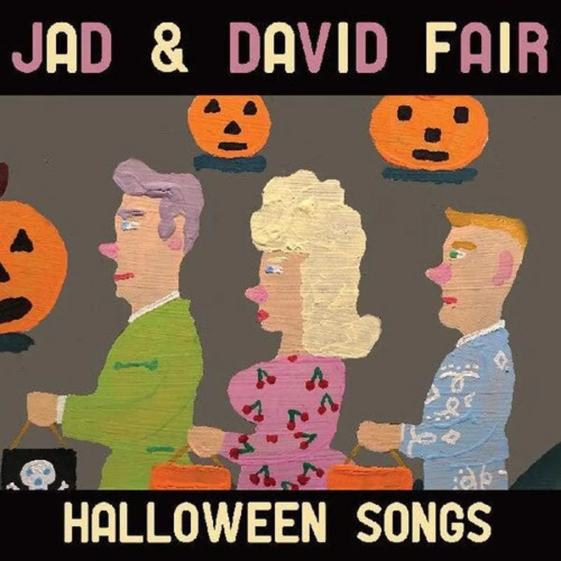 Jad & David Fair - Halloween Songs LP (Ltd Orange w/ Black Swirl Vinyl)