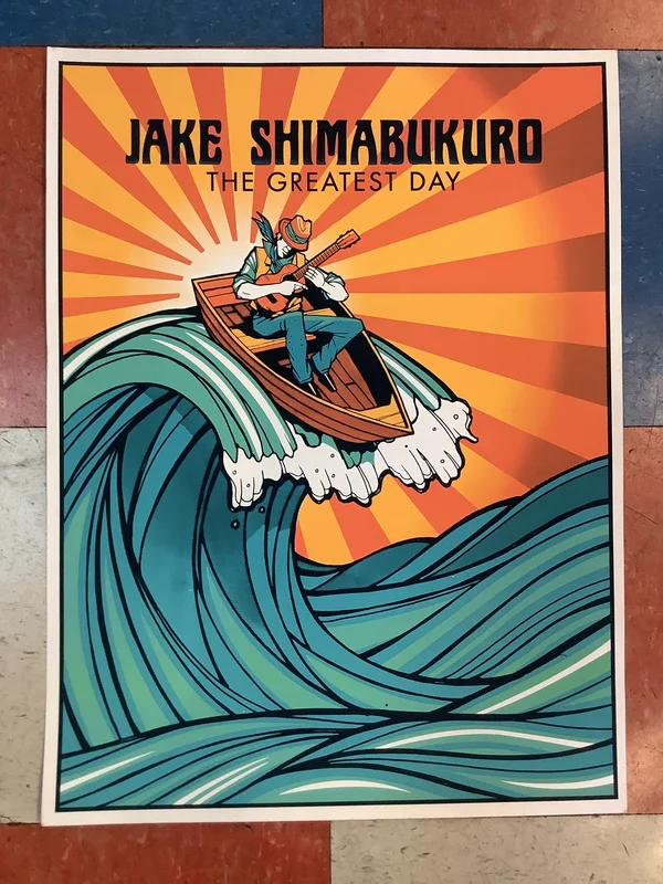 Jake Shimabukuro "The Greatest Day" Promo - 2018 (Poster)