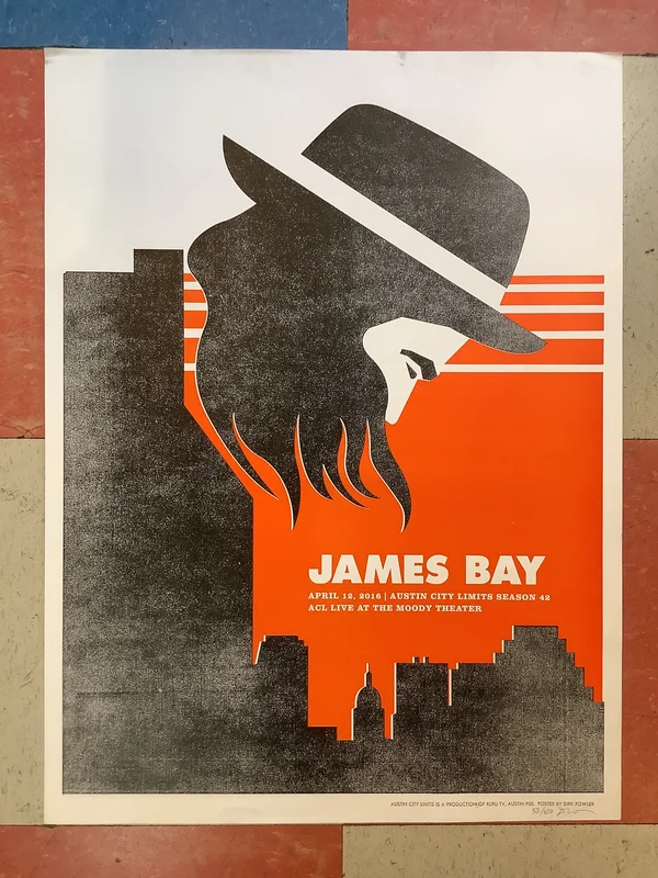 James Bay at Austin City Limits - 2016 (Poster)