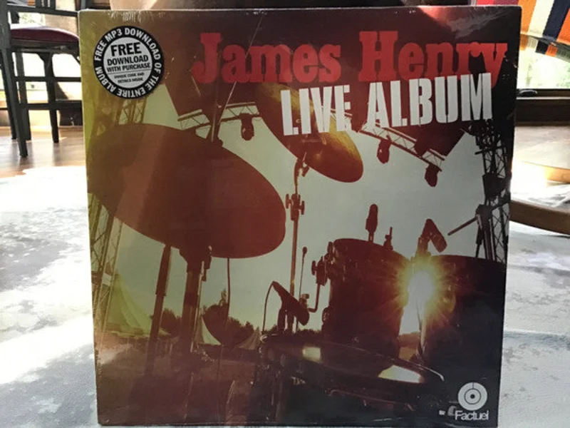 James Henry  - Live Album (Vinyl)