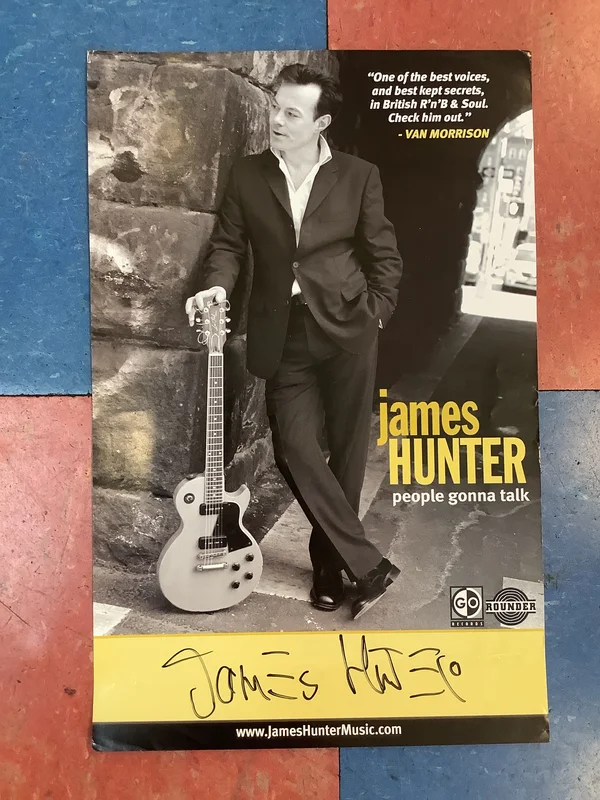 James Hunter "People Gonna Talk" Promo - 2004 (Poster)