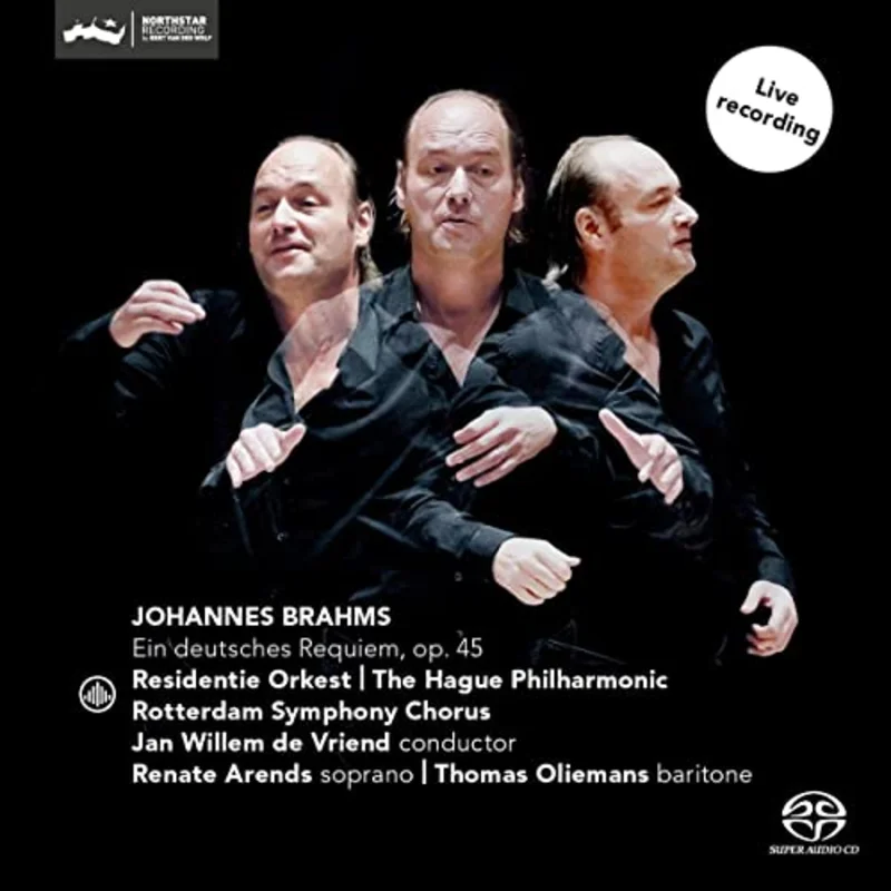 Jan Willem de Vriend - Brahms: Ein deutsches Requiem, Op. 45 [CD]