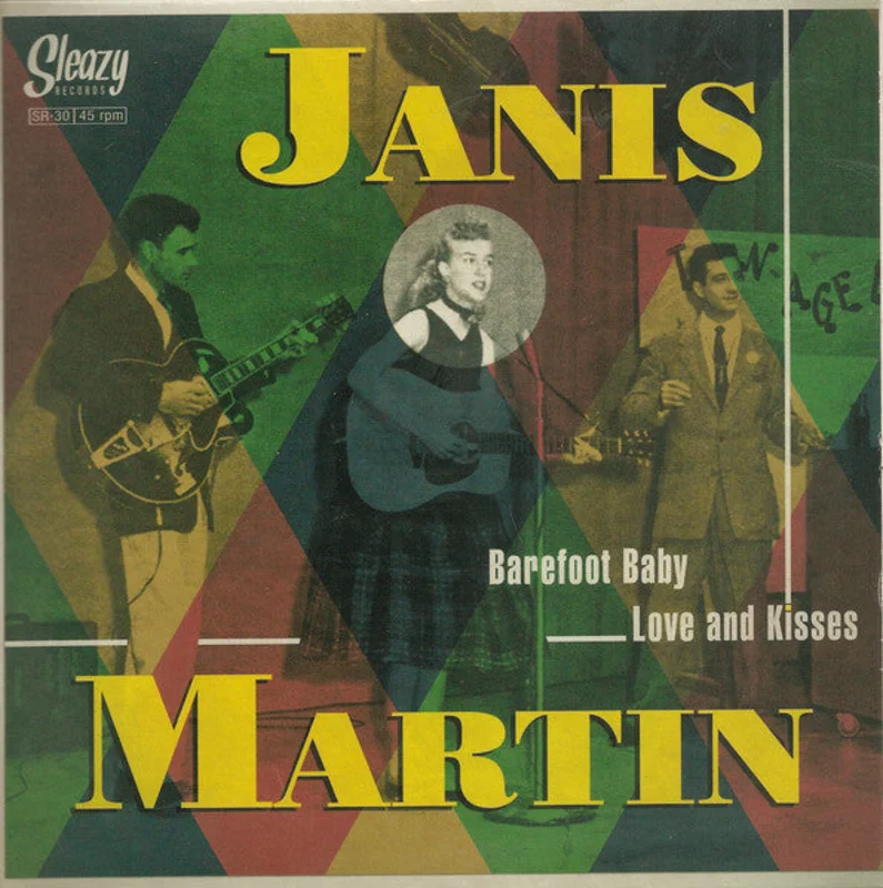 Janis Martin - Barefoot Baby / Love & Kisses (Vinyl)