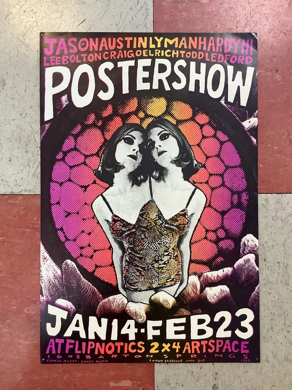 Jason Austin & Lyman Hardy Poster Show - 1994 (Poster)