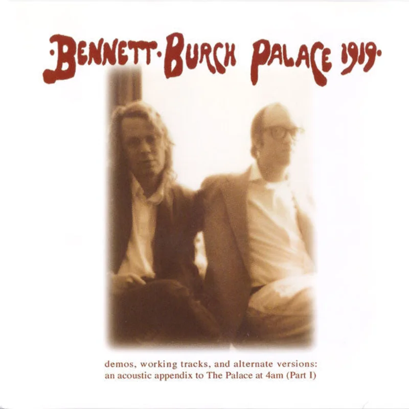 Jay Bennett, Edward Burch - Palace 1919 (CD)