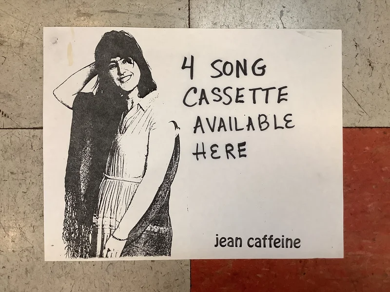 Jean Caffeine Cassette Release Promo (Poster)