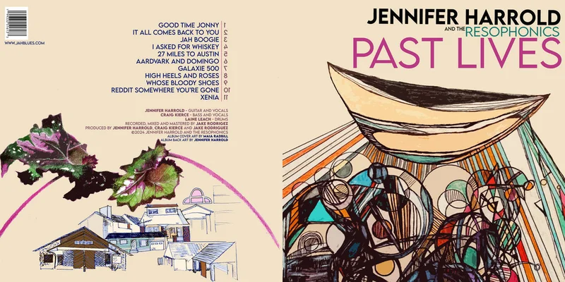 Jennifer Harrold and The Resophonics - Past Lives (CD)
