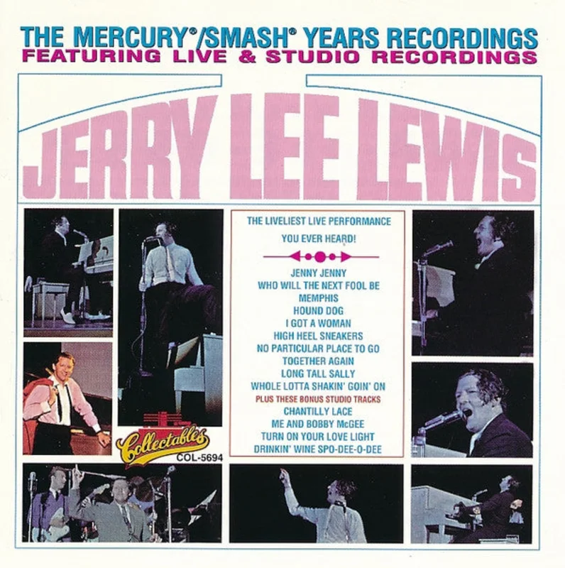 Jerry Lee Lewis - The Mercury/Smash Years Recordings - Featuring Live & Studio Recordings (CD)