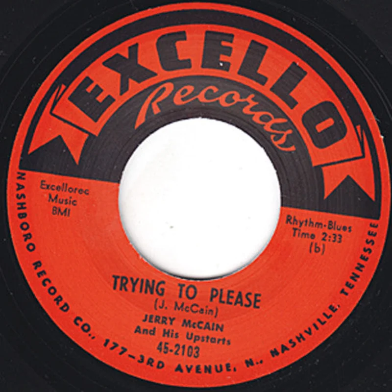 Jerry McCain - My Next Door Neighbor / Trying To Please (RE, 7" 45)