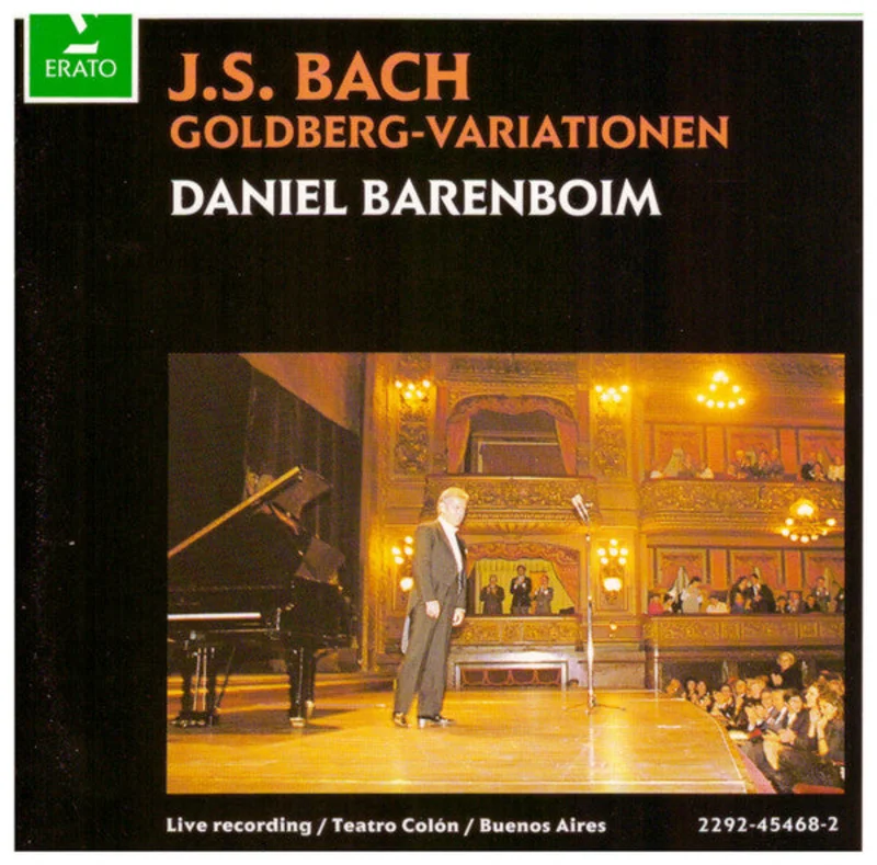 Johann Sebastian Bach  Daniel Barenboim - Goldberg-Variationen (CD)