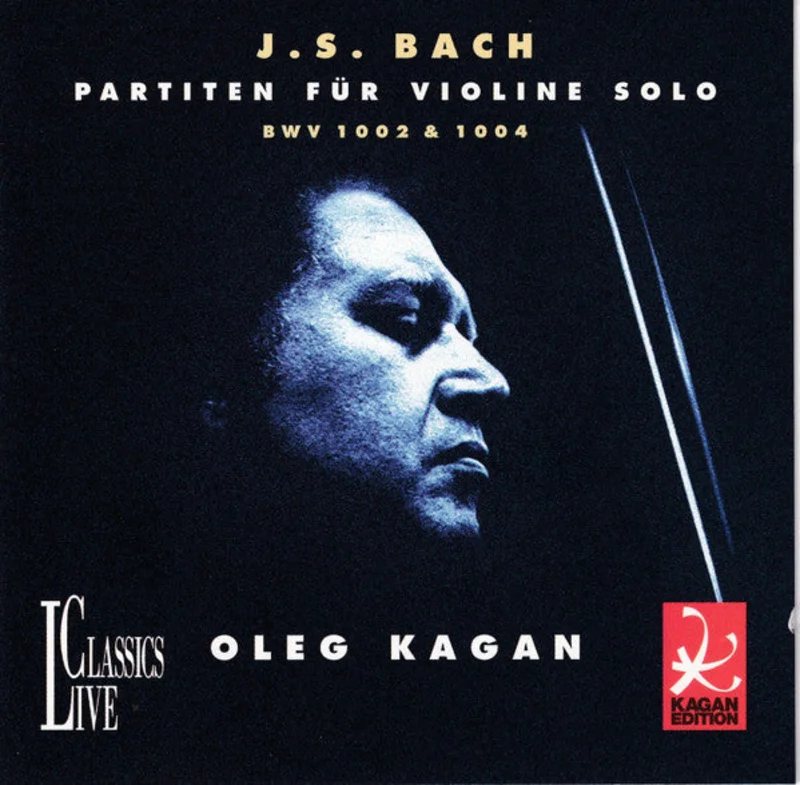 Johann Sebastian Bach - Oleg Kagan - Partiten Fr Violine Solo BWV 1002 & No. 2 BWV 1004 (CD)