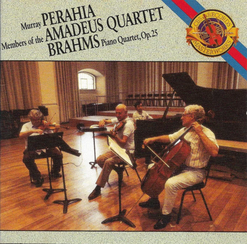 Johannes Brahms, Murray Perahia, Amadeus-Quartett - Piano Quartet, Op.25 (CD)