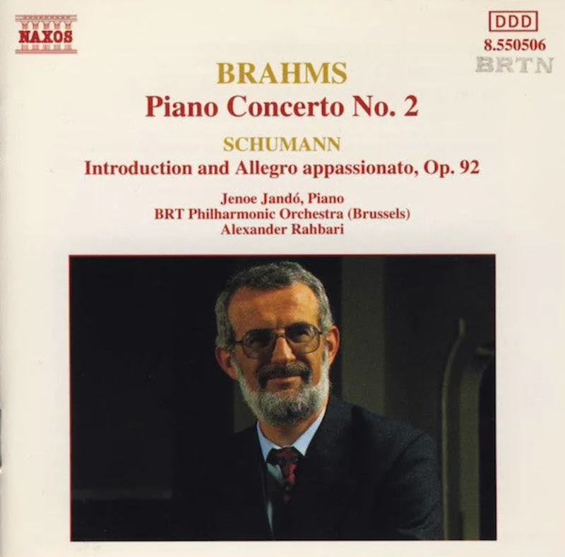 Johannes Brahms, Robert Schumann, Jen Jand, Belgian Radio And Television Philharmonic Orchestra, Alexander Rahbari - Piano Concerto No. 2 / Introduction And Allegro Appassionato, Op. 92 (CD)