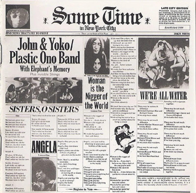 John Lennon & Yoko Ono / The Plastic Ono Band - Some Time In New York City (CD)