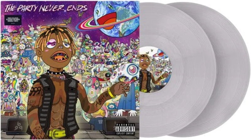 Juice Wrld-The Party Never Ends (INEX) (Silver Vinyl) (2XLP)